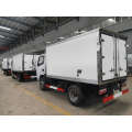 Exportación del motor diesel Dongfeng 5T camión frigorífico